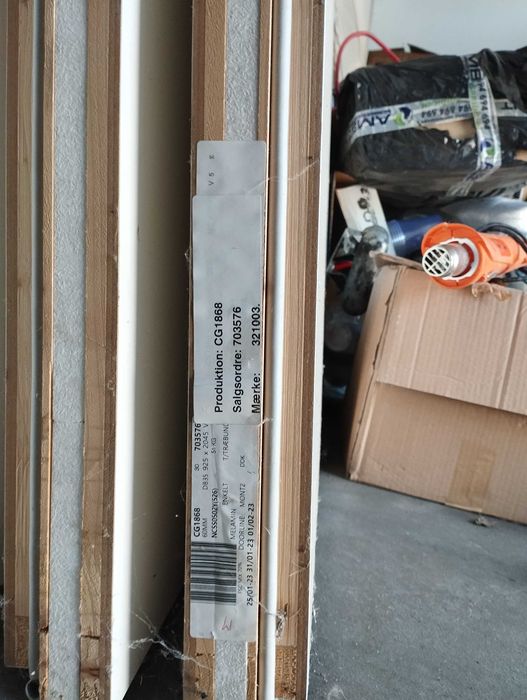 Drzwi przeciwpozarowe prawe cg1868 SWEDOOR 90x200 51KG