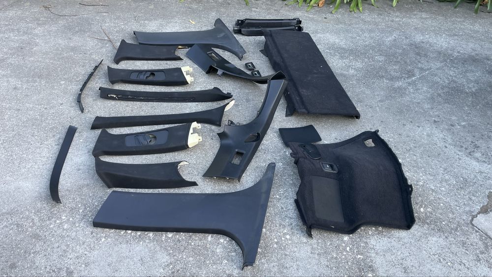 Material em preto / pack m BMW E46 Touring