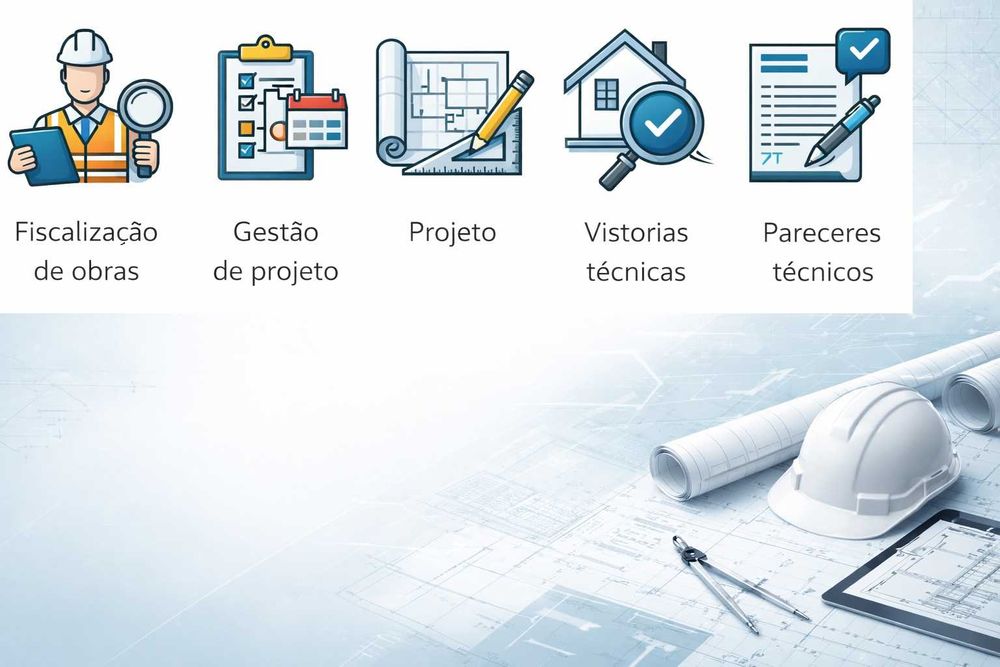Engenheiro Civil - Fiscalização, Gestão e Vistorias