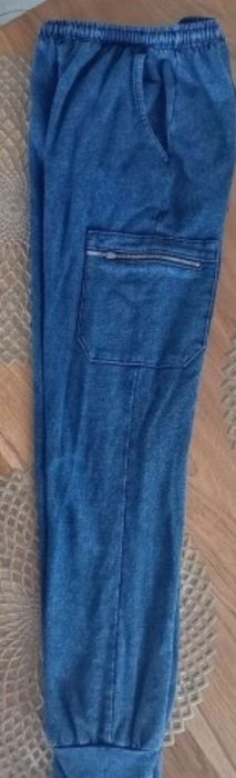 Spodnie chłopięce joggery 164