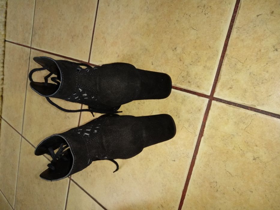 Buty skórzane botki Enrico Daniele