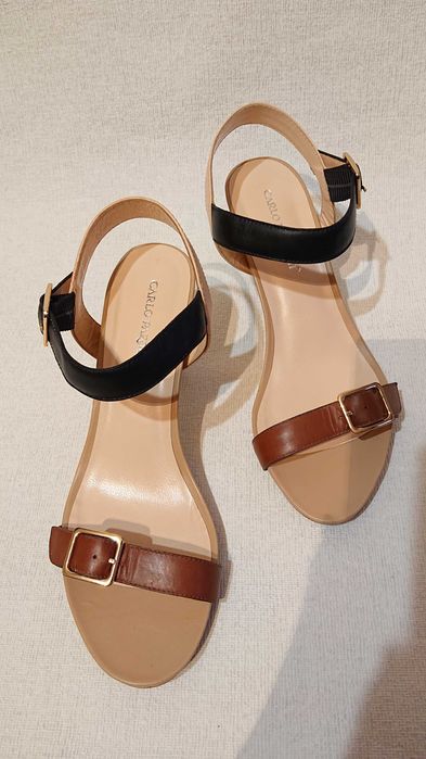 Женские кожаные босоножки сандалии Carlo Pazolini 40 41 кожа