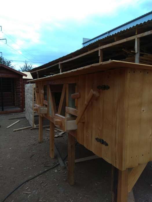 Кролятник, одноярусні та двухярусні