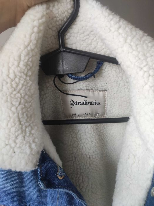 Kurtka jeansowa z kożuszkiem