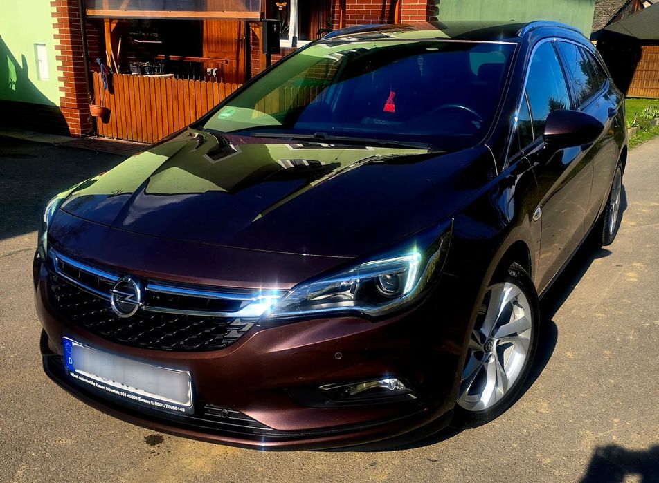 Opel Astra 2017r 150tyś.km Benzyna Navi/Kamera/Led/Grzana Kier.Fotele Hud