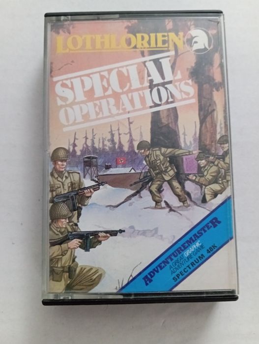 ZX spectrum kaseta special operarions testowana