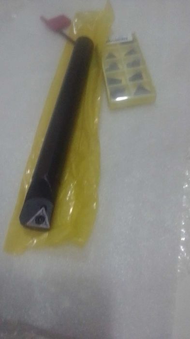 Vendo buril de desbaste interior para torno + 10 pastilhas TNMG