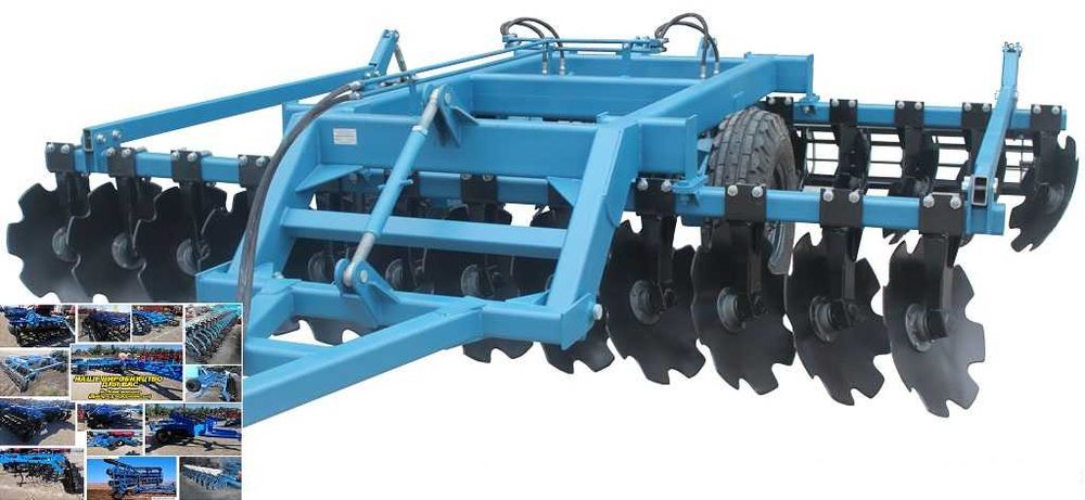 Виробник Борона дискова фронтальна причіпна навісна плуг культиватор