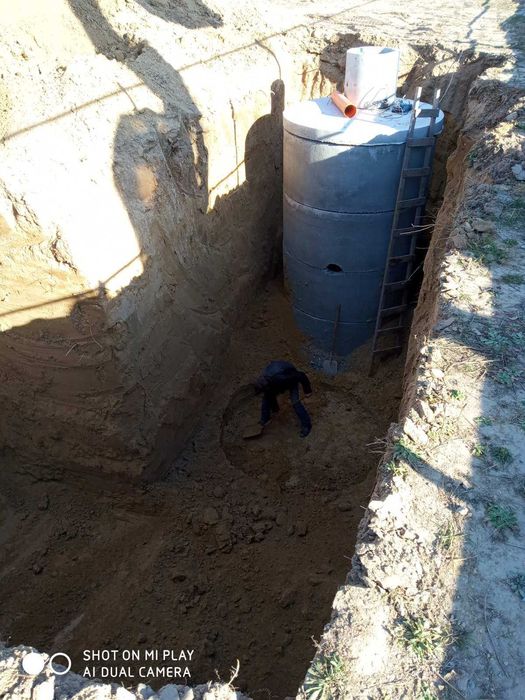 Канализации, КопкаСептика, Копка Вигребних ям. Демонтажні Роботи