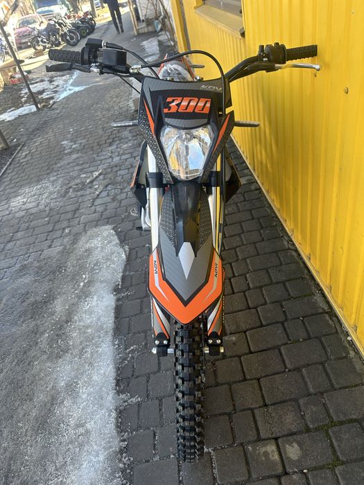 Новий мотоцикл Kovi JNC 300 SR Enduro 2026р. 25к.с./6-ти КПП/21х18