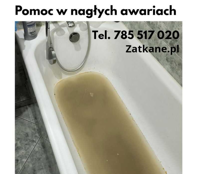Zatkany WC, zlew, prysznic?  Awaria kanalizacji? Potrzebujesz WUKO?Zadzwoń do nas!!!