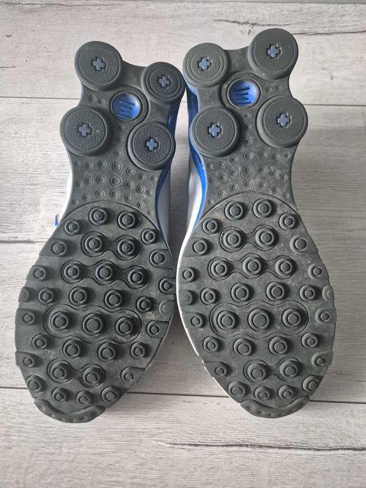 Nike Shox NZ EU 501524-022 r. 44,5 / 28,5 cm szaro-niebieskie