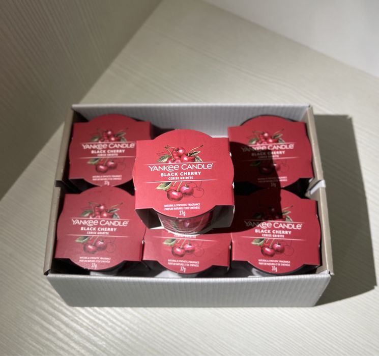 Наборчик міні свічок Yankee Candle Black Cherry