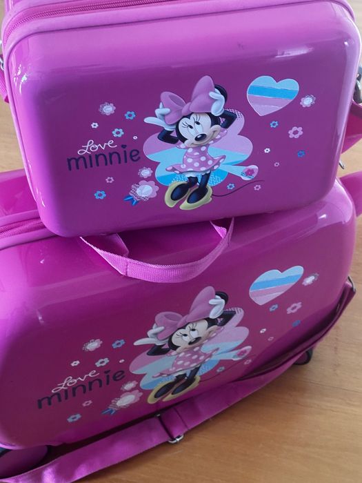 Conjunto de viagem Trolley e necessaire Disney