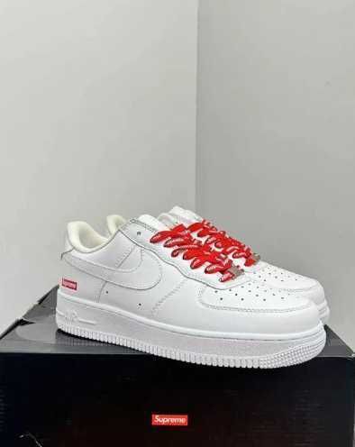 Buty Nike air force 1 Biały Supreme buty force 1 NOWE 39