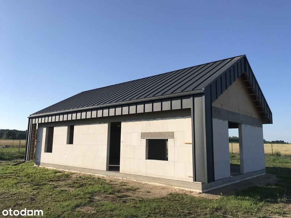 Wyjątkowy Dom Parterowy | Klasa Premium | Działka 1200m - stan surowy