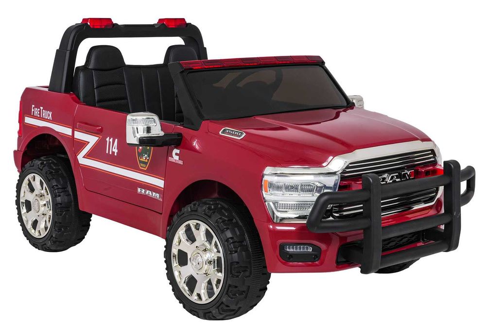 BAWIBUS.PL Auto samochód na akumulator pickup RAM 3500 Straż pożarna