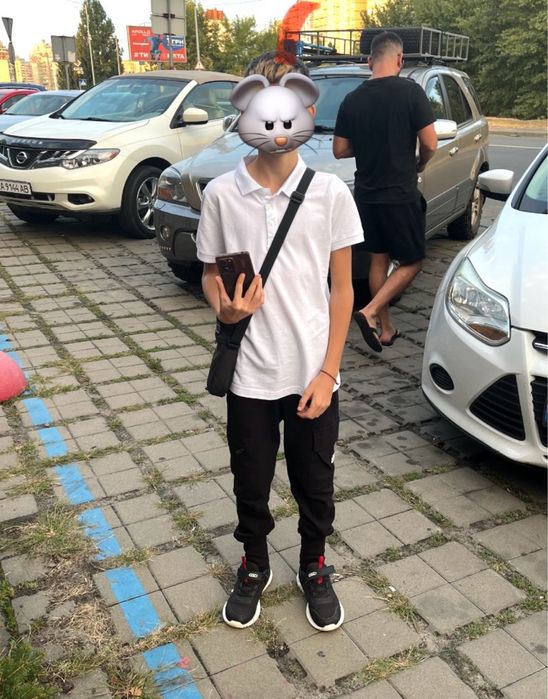 Набір до школи! Штани та футболка поло на 10-13 років