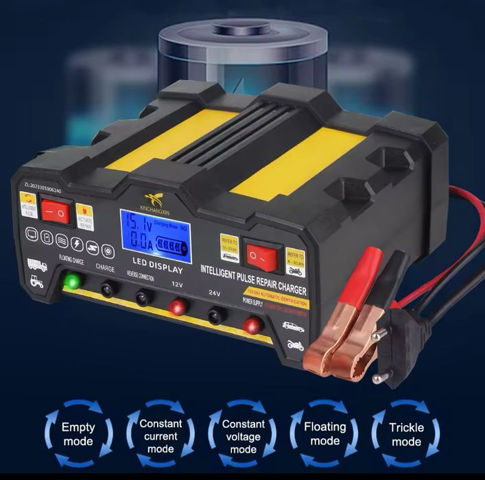 Carregador de barerias 12V/24V NOVO