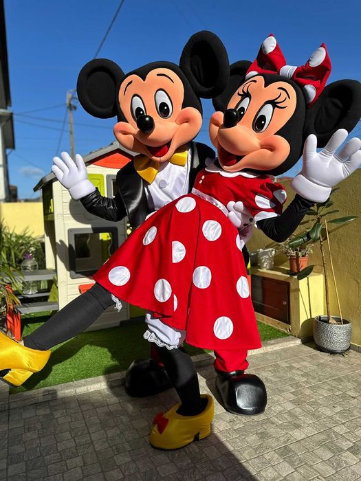 Mascotes Minnie e Mickey