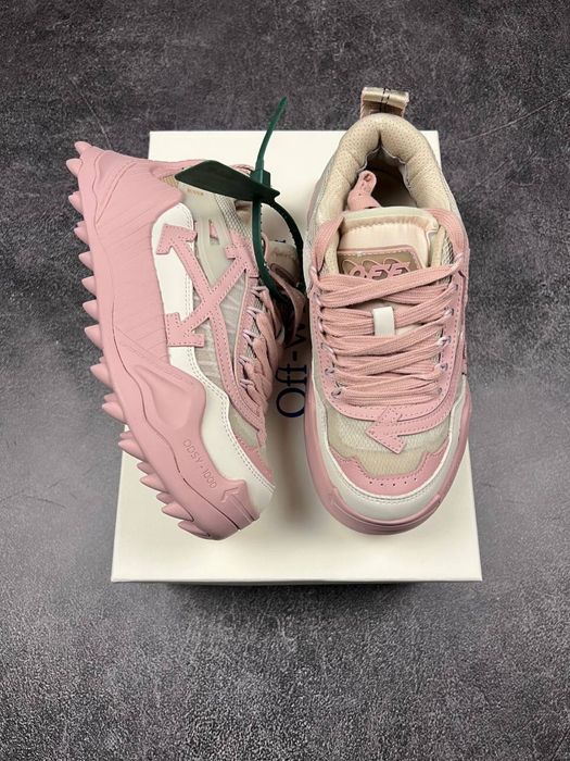 ОСТАННІ РОЗМІРИ! Off White Odsy 1000 Pink Beige, оф вайт