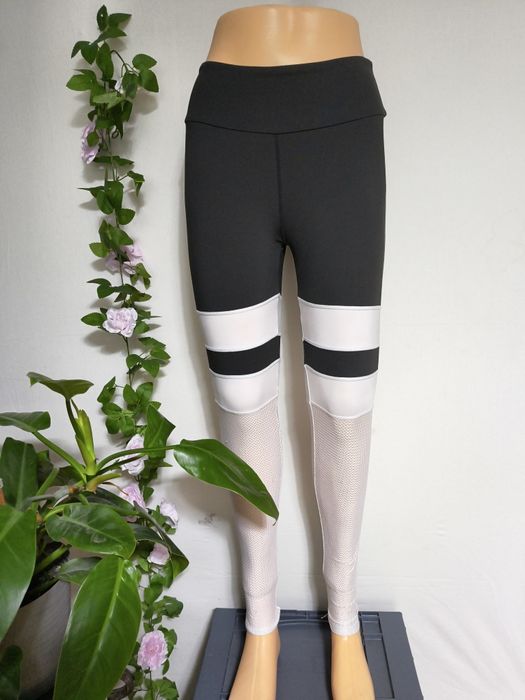 Sportowe getry z siateczka rozmiar S