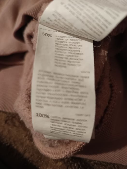 Ciepła bluza dresowa damska rozmiar 38