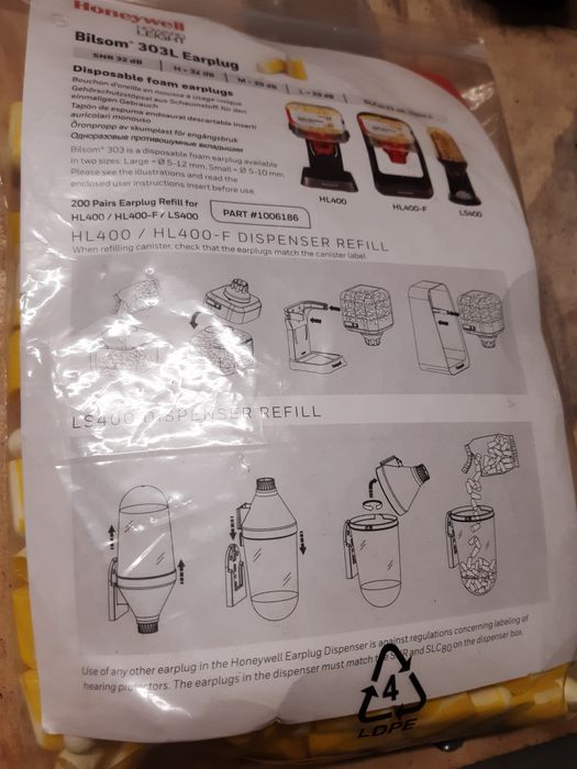 Sprzedam! Stopery,zatyczki do uszu. Bilsom 303L
