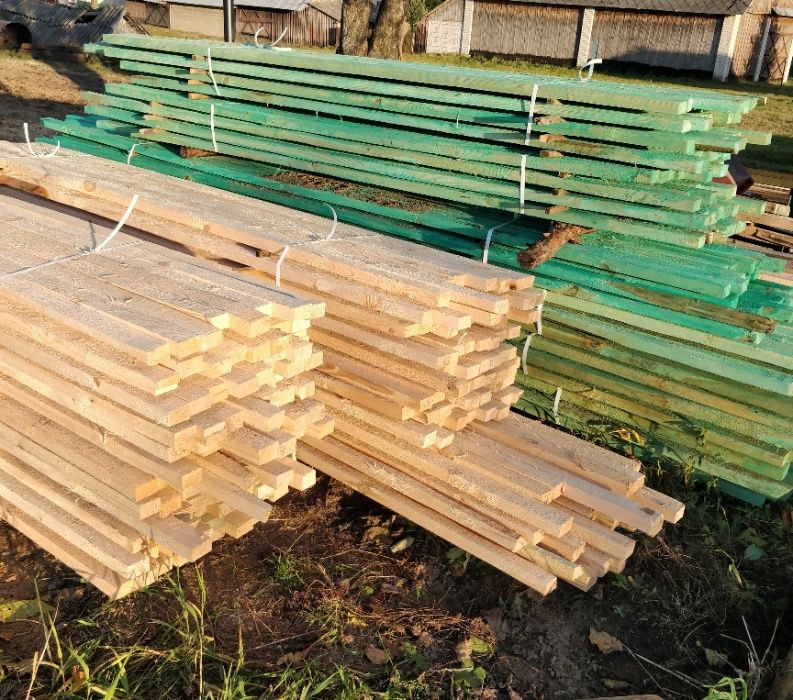 Łaty 4x6, krokwie 16x8 ,14x14,calówka, drzewo opałowe