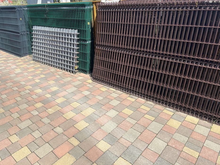 Секційно огорожа 3д