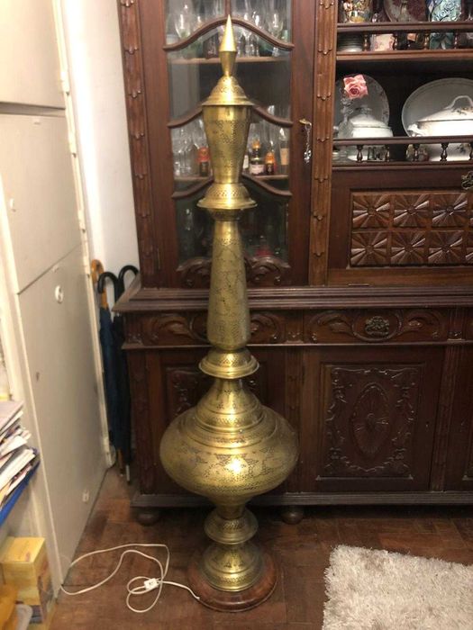 Candeeiro Marroquino em Latão – 1,60m
