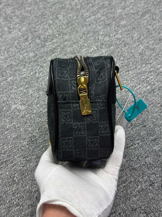 Месенджер AIR Jordan Monogram сумка Джордан чорний рожевий сірий унісекс чоловіча жіноча преміум бананка стильна сумка через плече Jumpman