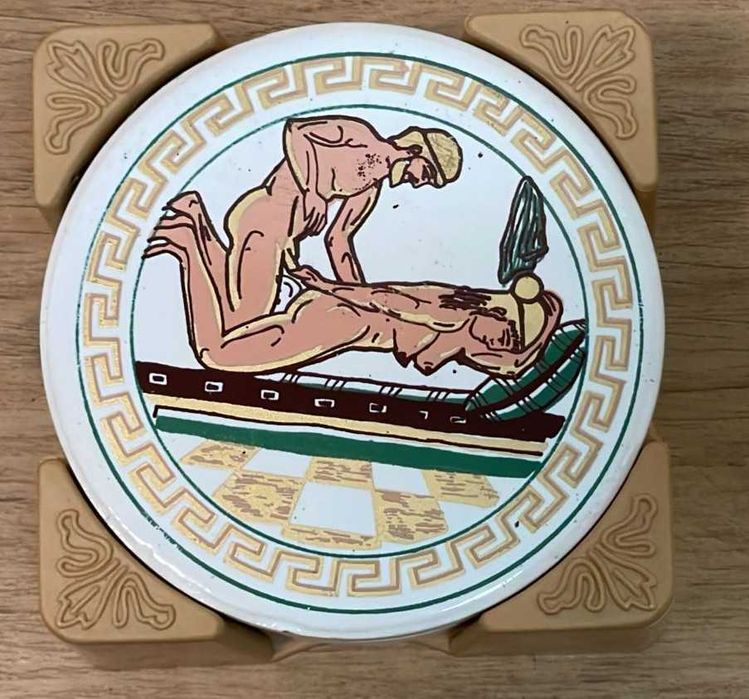 Bases de copos, coleção Kamasutra