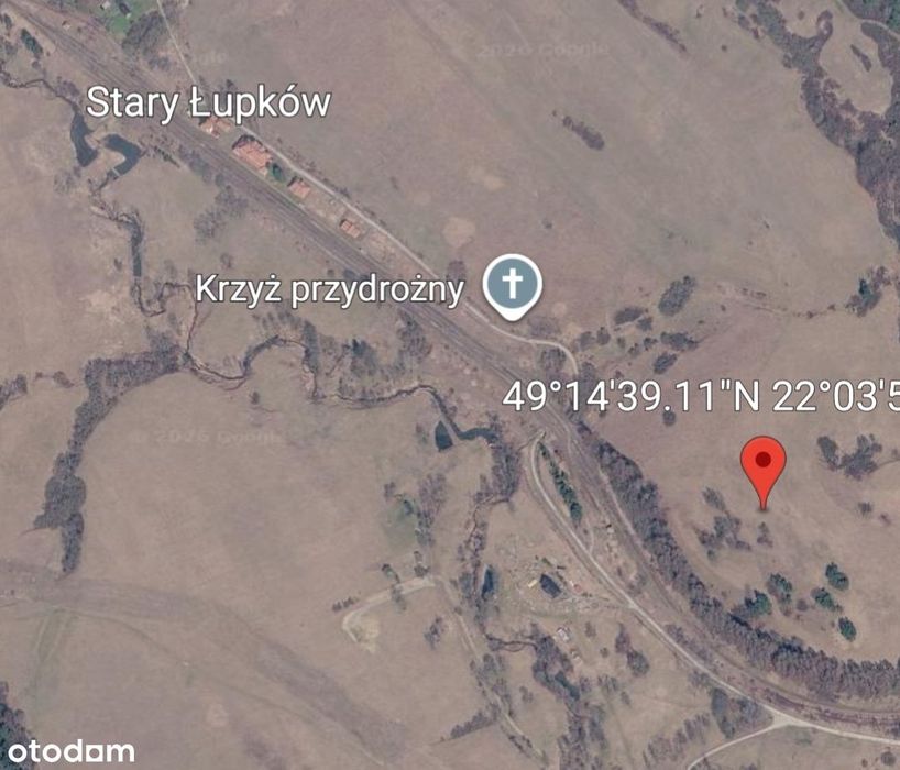 Działka rolna 10 972 m², Bieszczady, gm. Komańcza, Stary Łupków