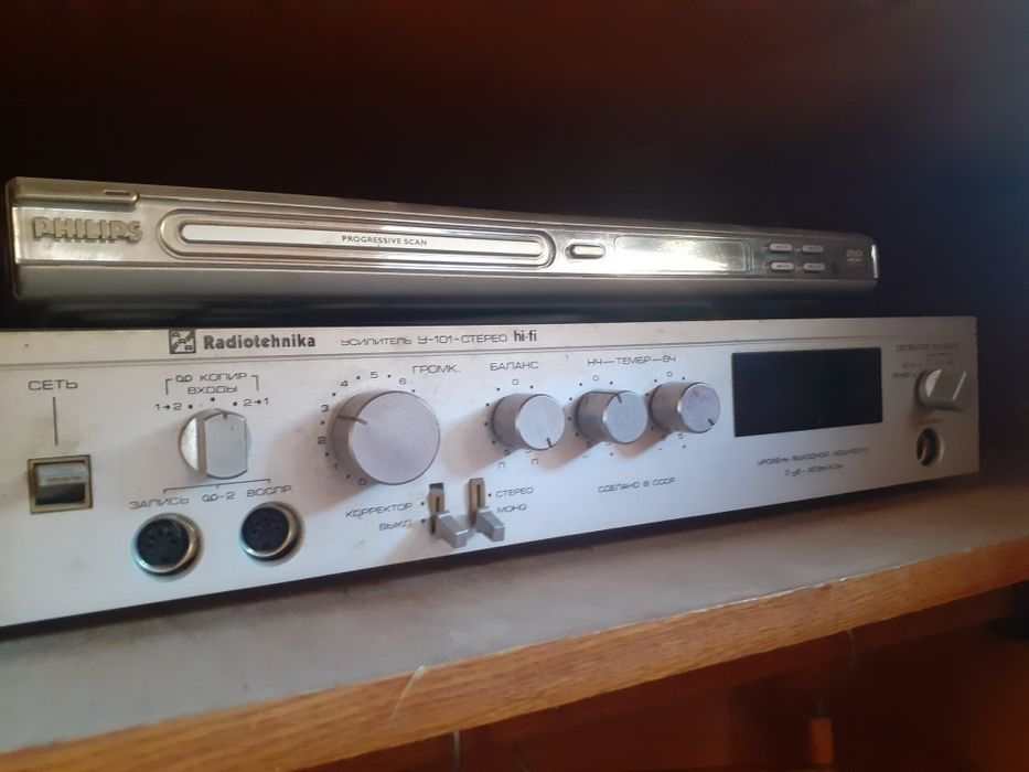 Усилитель у 101. Проигрыватель эп 101