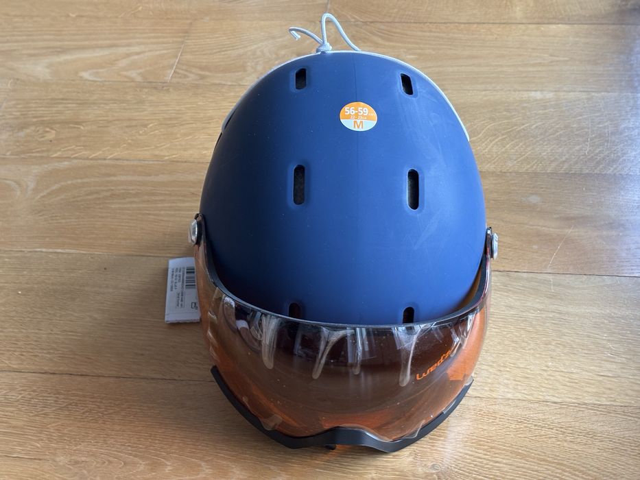 Kask na narty snowboard Wed’ze z szybką NOWY