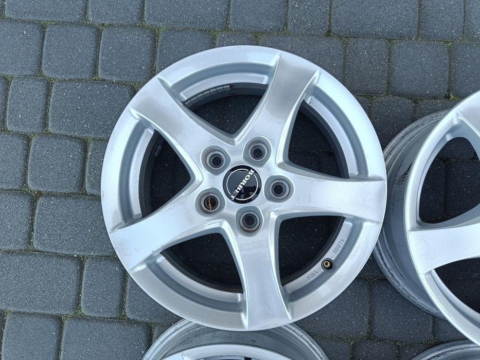 Felgi15 Borbet 5*112 VW Audi Skoda stan bdb kpl