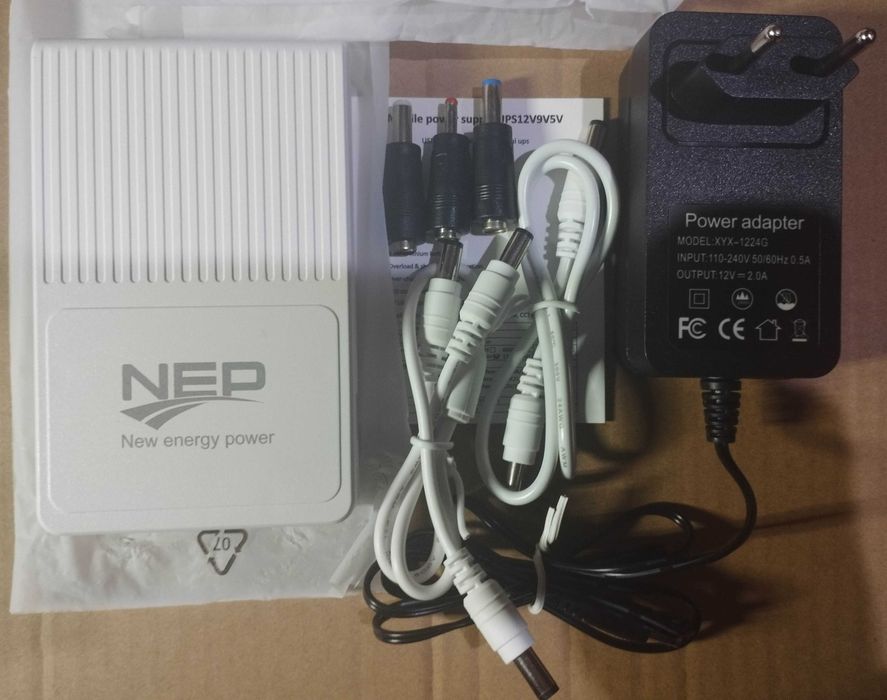 Mini UPS портативний для дому, офісу та подорожей