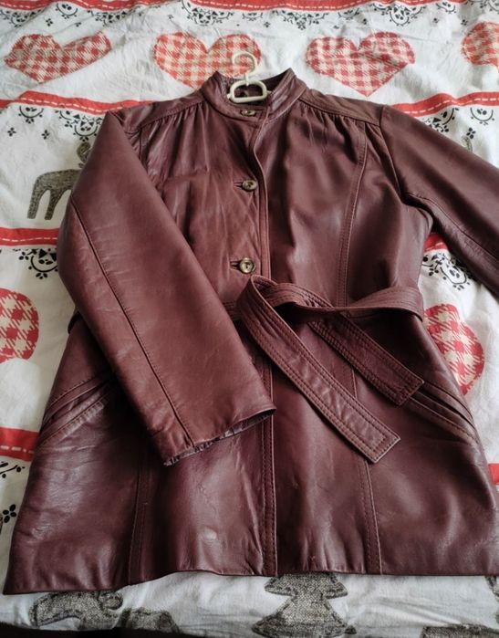 Damska skórzana kurtka