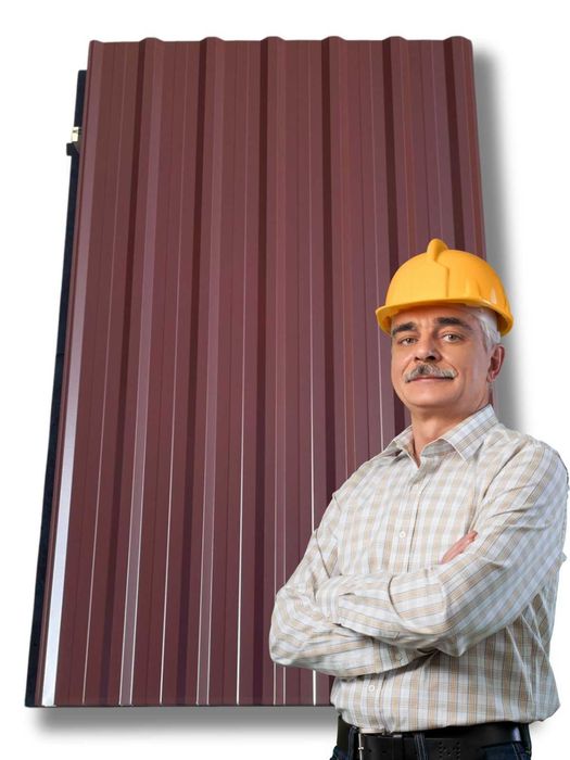 Blacha Trapezowa T-18 Brązowa  POŁYSK od ręki