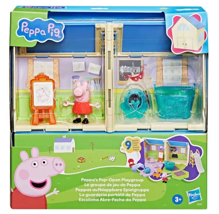 Дитячий садочок, будинок свинки пеппы, peppa pig, свинка пеппы, джордж