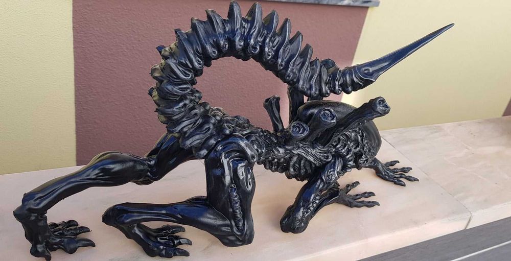 Alien e Alien Vs Predator - Estátuas