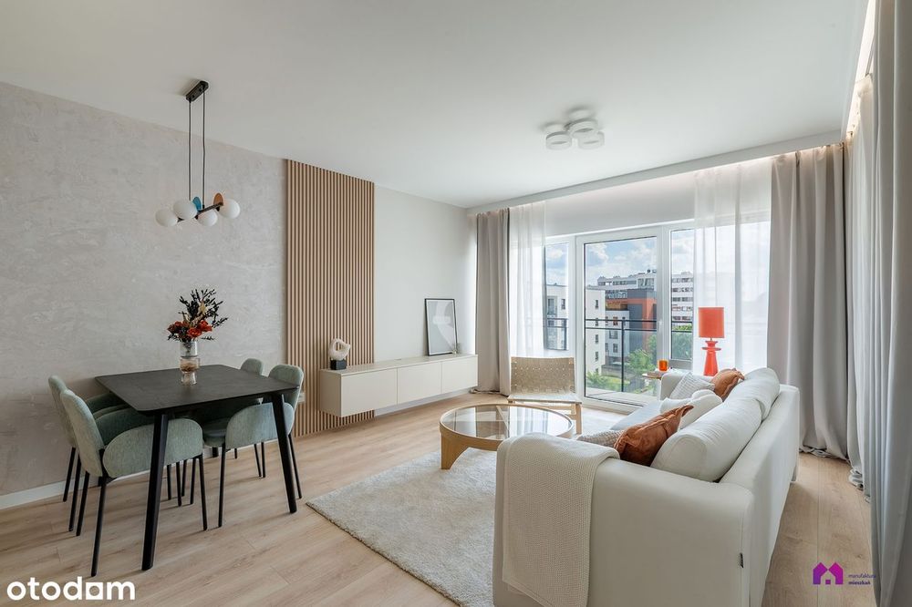 APARTAMENT z balkonem i loggią z WIDOKIEM na panoramę GRUNWALDU - Więcej