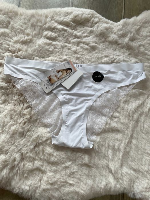 F&F 1x majtki damskie koronkowe 2XL