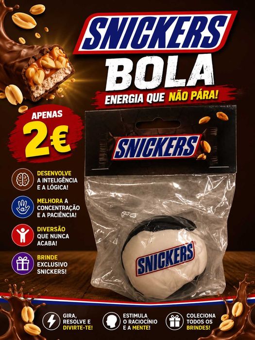 Brinde Snickers Bola anti-stress