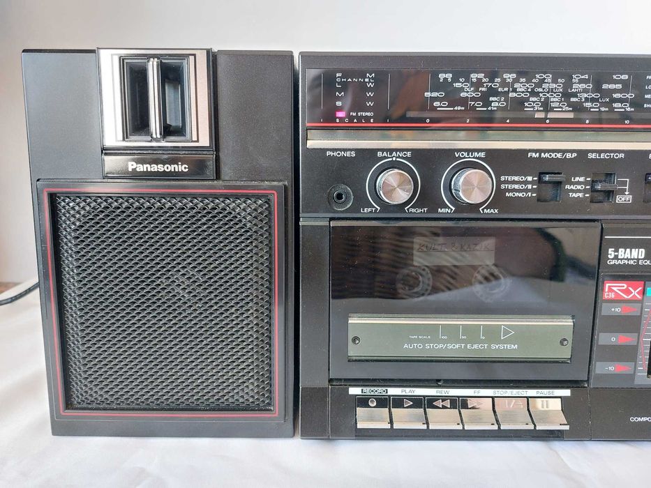 Radiomagnetofon Panasonic Matsushita National RX C36L RX-C36L Kaseciak
