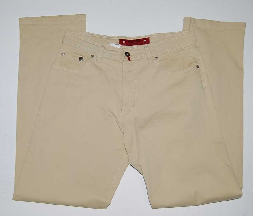 PIERRE CARDIN 98 W33 L34 PAS 80 spodnie męskie proste stretch