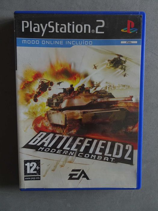 Jogo - Playstation 2 PS2 Battlefield Modern Combat