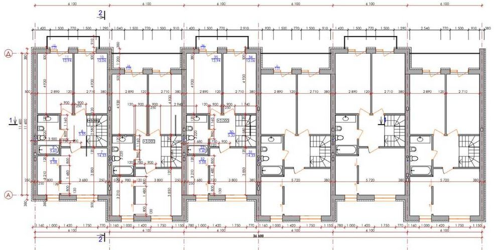 КАЛИНОВА СЛОБОДА / Будинок (таунхаус) №2 / Розтермінування 18 міс.