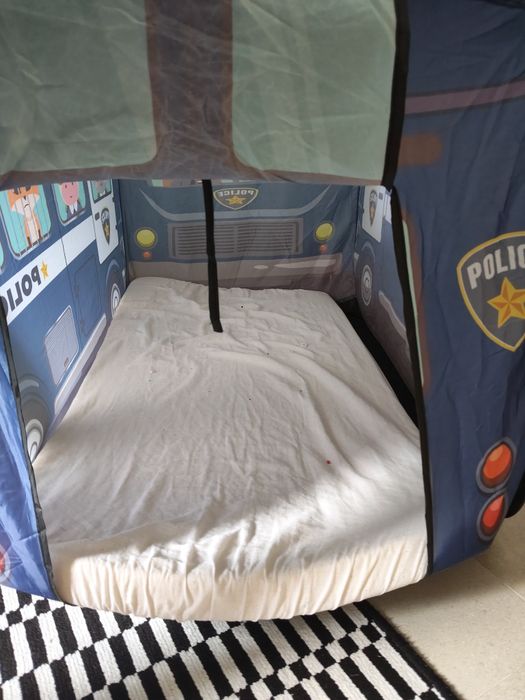Tenda pop-up criança + colchão